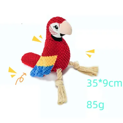 Zoomtopia Jouet en peluche grinçant pour chien