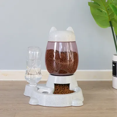Zoomtopia Distributeur automatique d'aliments et d'eau pour animaux