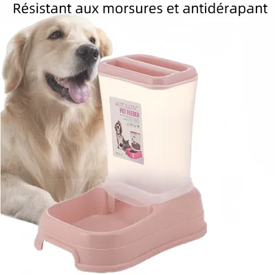 Zoomtopia Seau distributeur de nourriture pour chien