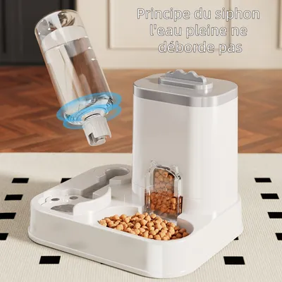 Zoomtopia Automatic Pet Feeder and Water Dispenser