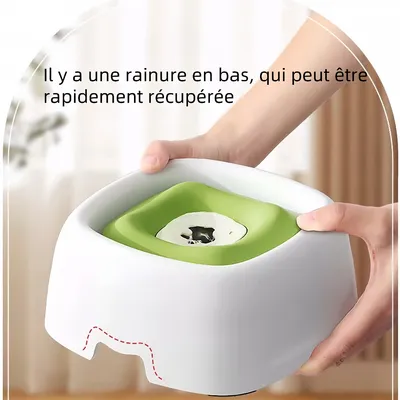 Zoomtopia Bol d'eau pour chien à boire lentement