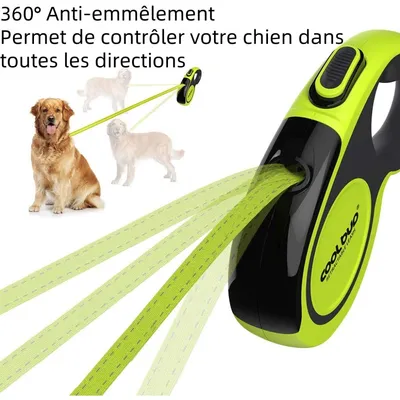 Zoomtopia Laisse pour chien en nylon solide et élastique