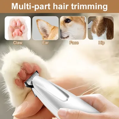 Zoomtopia Tondeuse  Kit de toilettage pour chien et chat