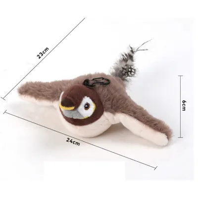 Zoomtopia Jouet d'oiseau battant pour chat