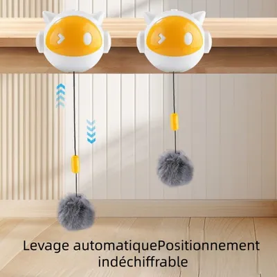 Zoomtopia Jouet interactif pour chat avec balle automatique