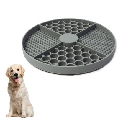 Zoomtopia Coussin à lécher en silicone pour chien