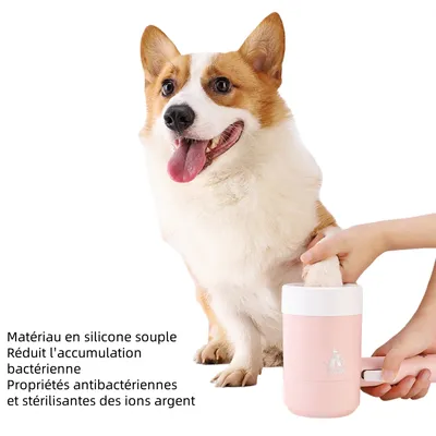 Zoomtopia Tasse de nettoyage pour pattes de chien