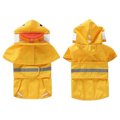 Zoomtopia Imperméable pour chien à motif de canards jaunes
