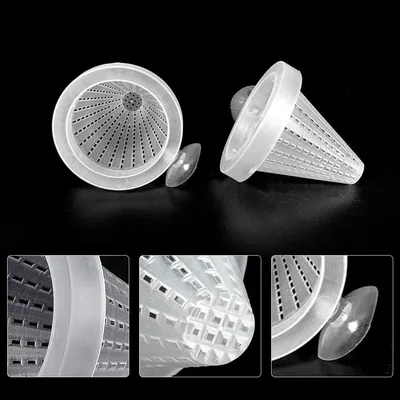 Zoomtopia 4PCS Aquarium Cone Feeder