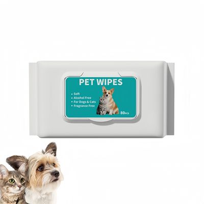 Zoomtopia Lingettes d'hygiène pour animaux 80 lingettes