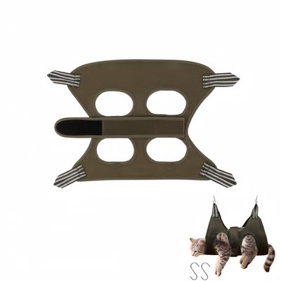 Zoomtopia Hamac de toilettage pour chien et chat vert