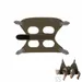 Zoomtopia Hamac de toilettage pour chien et chat vert