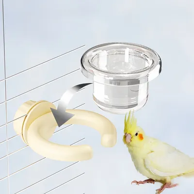 Zoomtopia Mangeoires Suspendues pour Oiseaux 2 pièces