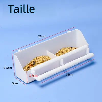 Zoomtopia Mangeoire à oiseaux suspendue en plastique