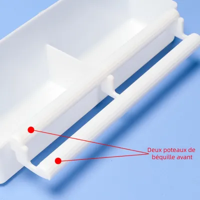 Zoomtopia Mangeoire à oiseaux suspendue en plastique