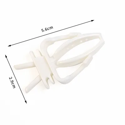 Zoomtopia Lot de 6 mangeoires en plastique pour cage à oiseaux