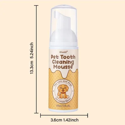 Zoomtopia Nettoyage des dents pour chats et chiens 60ml