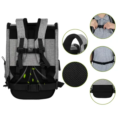 Zoomtopia Sac à dos pour transport d'animaux