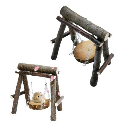 Zoomtopia Jouets de balançoire pour rongeurs