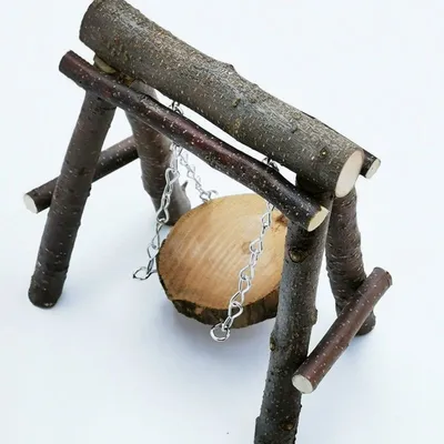 Zoomtopia Jouets de balançoire pour rongeurs