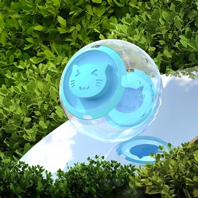 Zoomtopia Balle de fitness transparente pour petits animaux