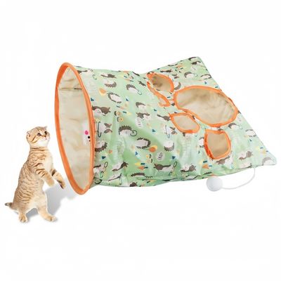 Zoomtopia Jouet tubulaire pour chat 35 x 45 x 30 cm