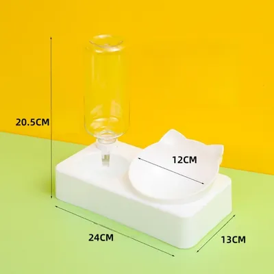 Zoomtopia Ensemble Nourriture et Eau pour Chien et Chat-Petit