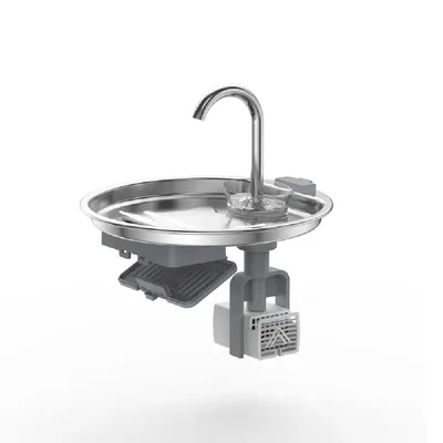 Zoomtopia Fontaine à eau pour chat en acier inoxydable