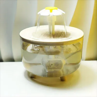 Zoomtopia Fontaine à eau pour chat avec filtre à circulation automatique