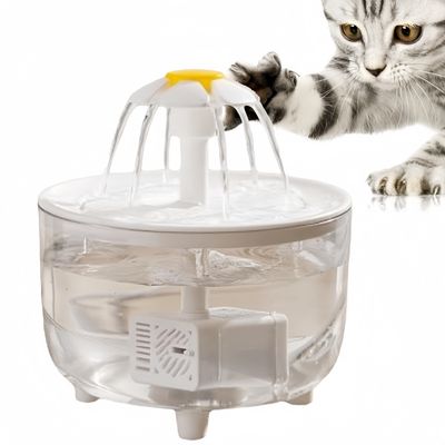 Zoomtopia Fontaine à eau pour chat avec filtre à circulation automatique