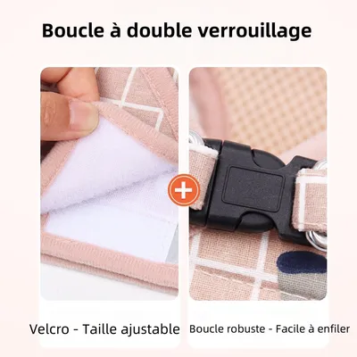 Zoomtopia Harnais pour chat en maille souple