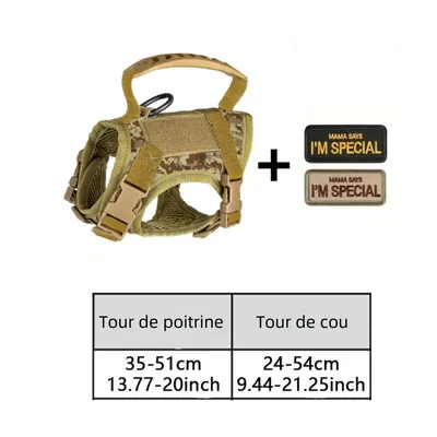 Zoomtopia Harnais réglable pour chat et chien