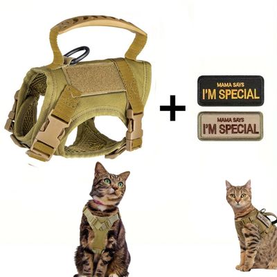 Zoomtopia Harnais réglable pour chat et chien