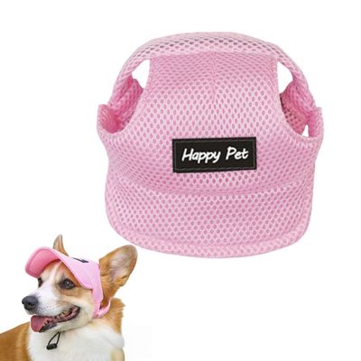 Zoomtopia Chapeau de soleil rose pour chien
