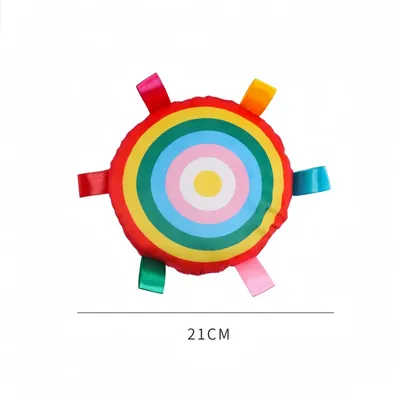 Zoomtopia Frisbee sonore en peluche pour chien et chat