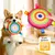 Zoomtopia Frisbee sonore en peluche pour chien et chat