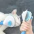 Zoomtopia Brosse de toilettage pour chiens et chats bleu