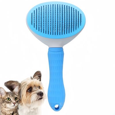 Zoomtopia Brosse de toilettage pour chiens et chats bleu