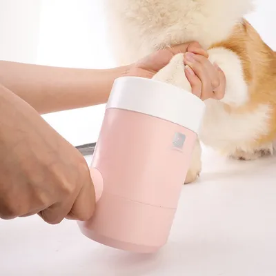 Zoomtopia Tasse de laveuse de patte de chien et chat
