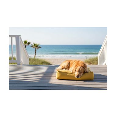 Coussin panier en textile