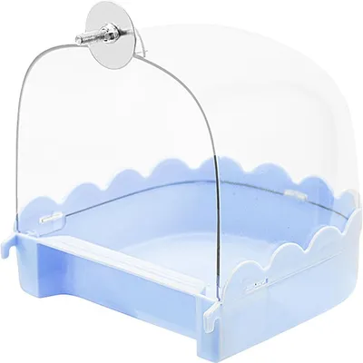 Zoomtopia Bain d'oiseaux transparent pour oiseaux