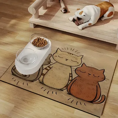 Zoomtopia Esterilla de tierra de diatomeas para comederos de mascotas