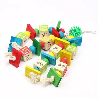 Zoomtopia Jouet de mâchouillage pour perroquet