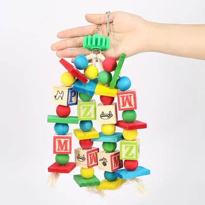 Zoomtopia Jouet de mâchouillage pour perroquet