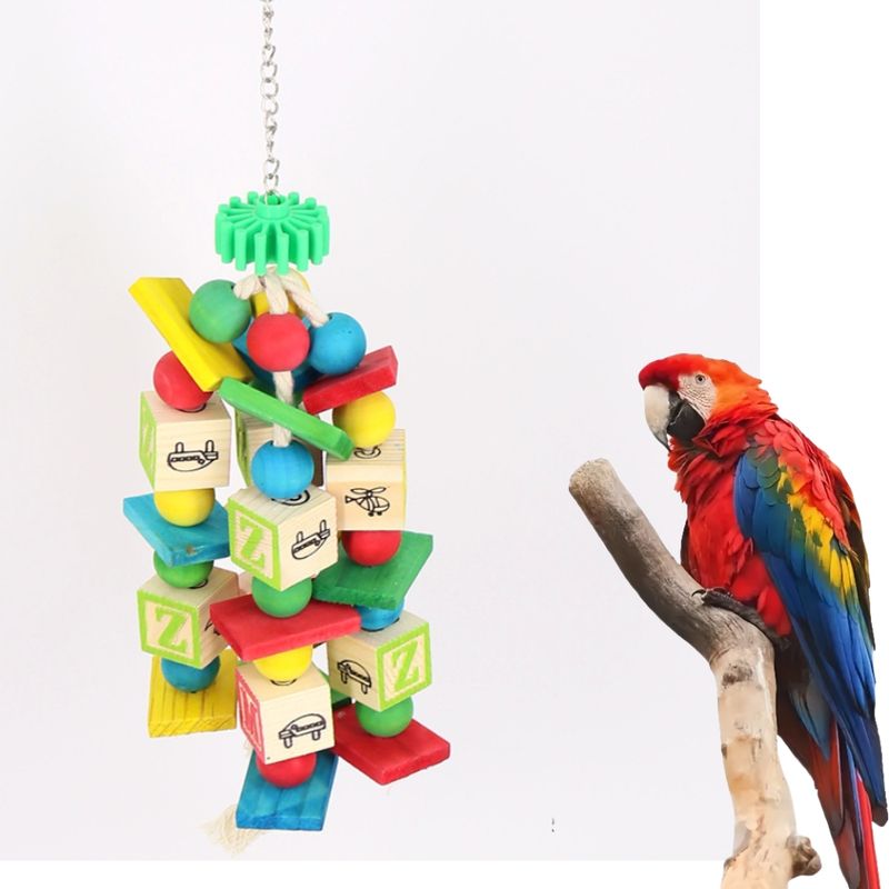 Zoomtopia Jouet de mâchouillage pour perroquet