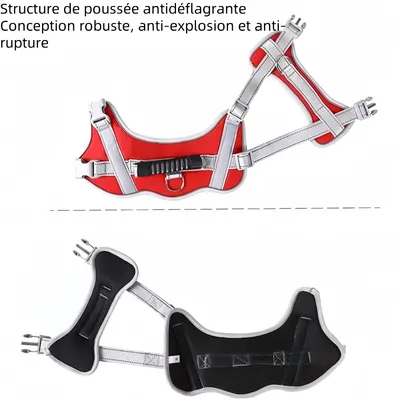 Zoomtopia Harnais réfléchissant pour grands chiens