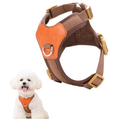 Zoomtopia Harnais marron pour petit chien