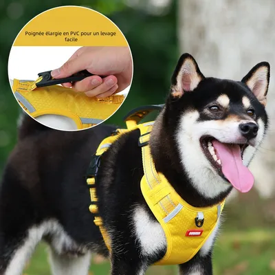 Zoomtopia Harnais réfléchissant pour chien