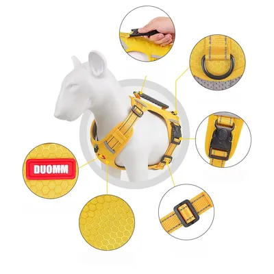 Zoomtopia Harnais réfléchissant pour chien