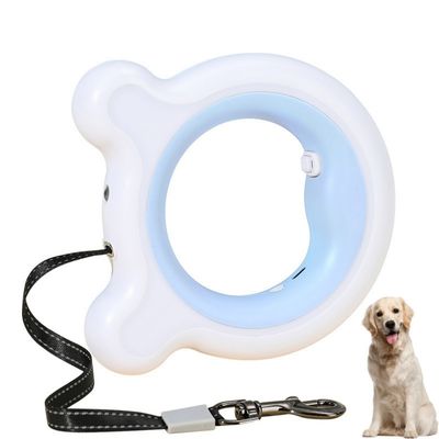 Zoomtopia Laisse Rétractable pour Chien et Chat - Anneau Gris